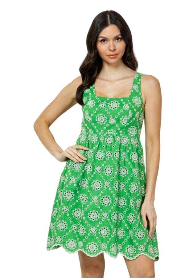 VESTIDO MIDI VERDE CHIC